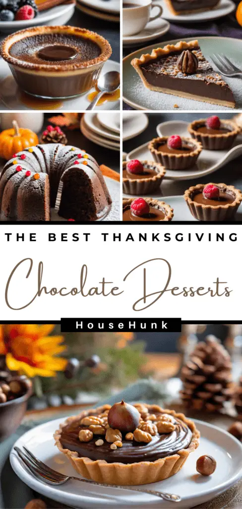 The Best Homemade Chocolate Desserts for Thanksgiving
