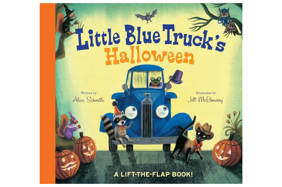Little Blue Trucks Halloween - A Halloween Book For Kids Book Cover