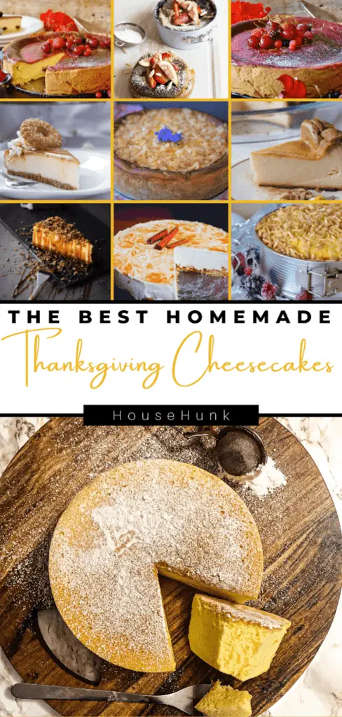 The Best Homemade Thanksgiving Cheesecakes