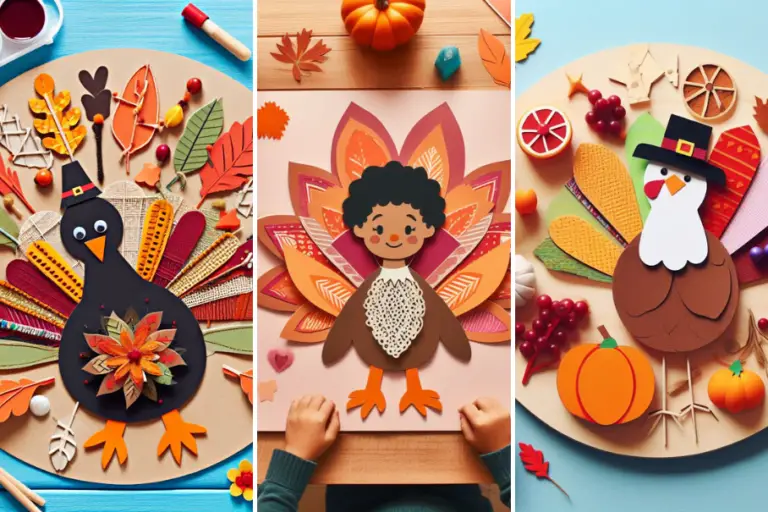 29 Fun and Easy Thanksgiving Crafts for Kids - House Hunk