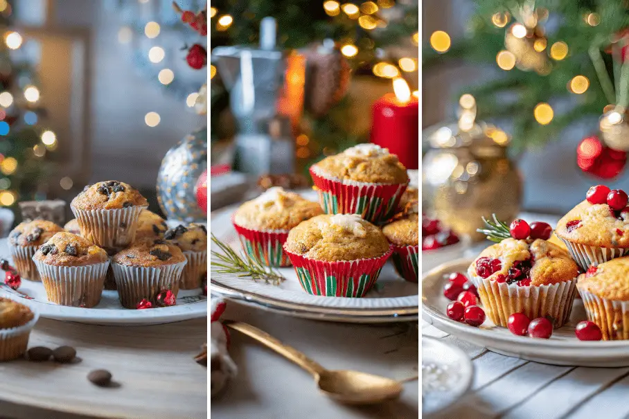 9 Merry and Bright Christmas Muffins