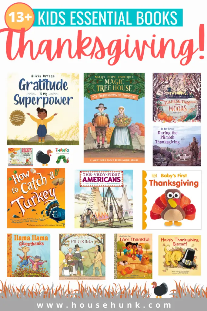 Kids Essential Thanksgiving Books