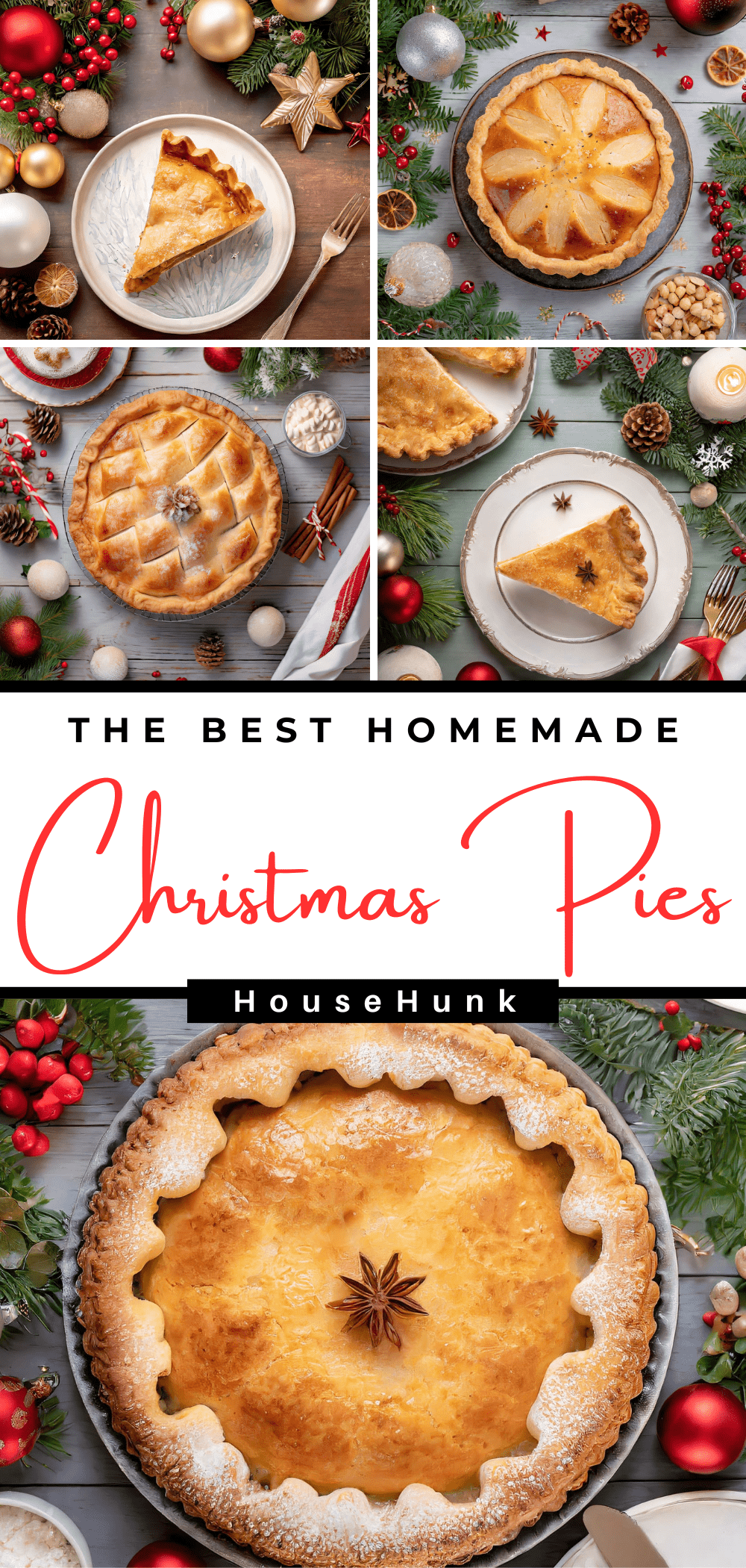24 Perfect Christmas Pies - House Hunk