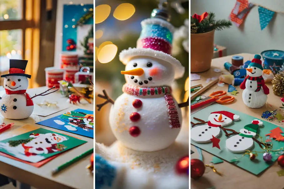 18 Snowman Crafts for Every Skill Level - HOUSE HUNK