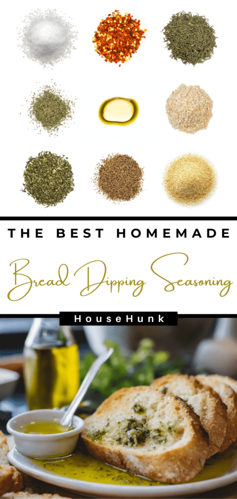 The Best Homemade Bread Dipping Seasoning