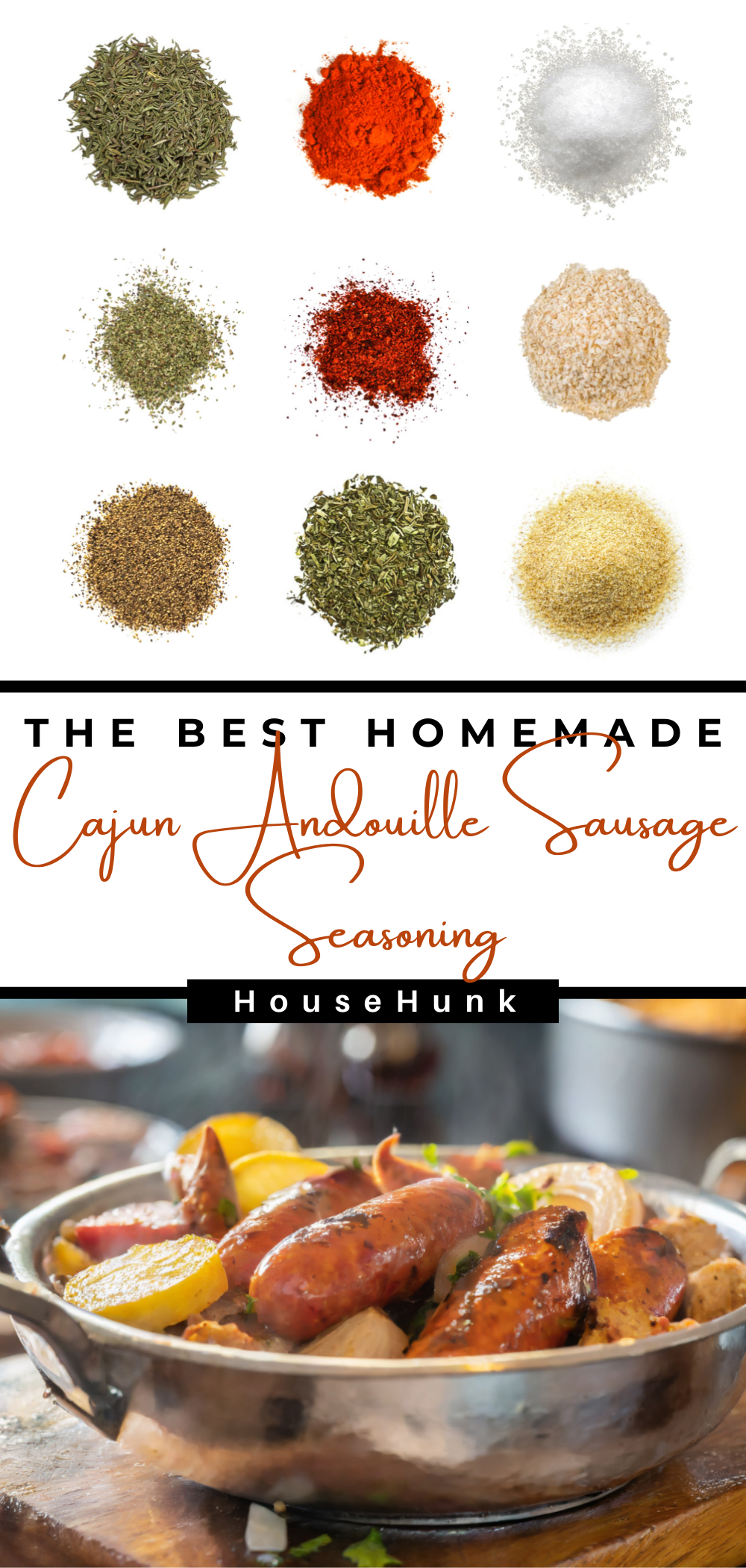 Homemade Cajun Andouille Sausage Seasoning House Hunk