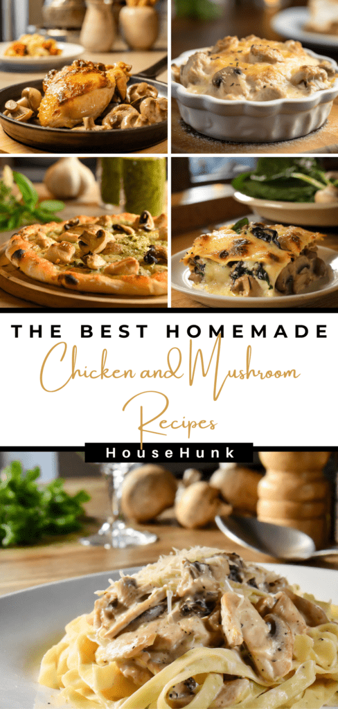 The Best Homemade Chicken and Mushroom Recipes