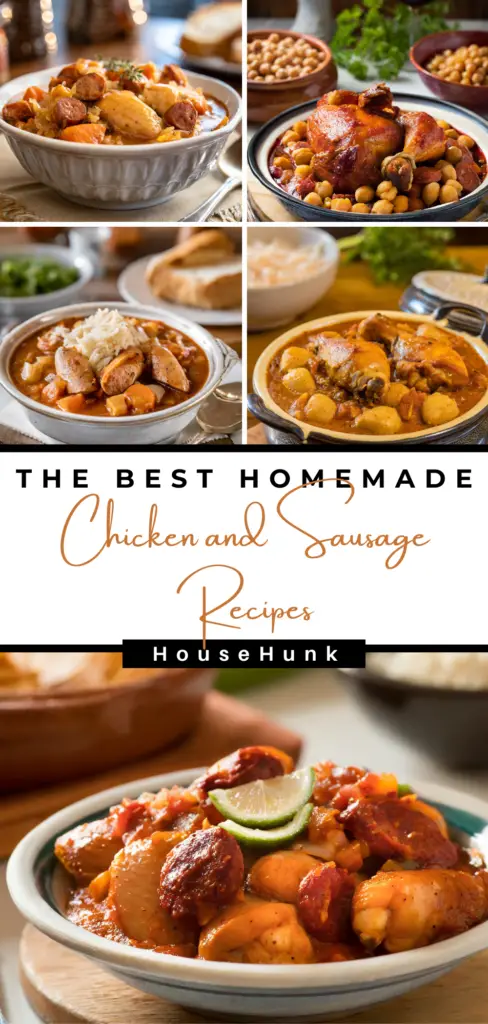 The Best Homemade Chicken and Sausage Recipes