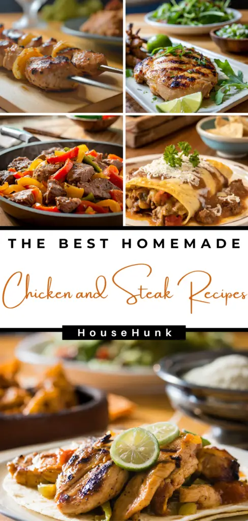 The Best Homemade Chicken and Steak Recipes