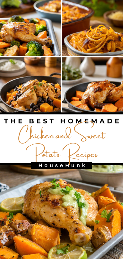 The Best Homemade Chicken and Sweet Potato Recipes