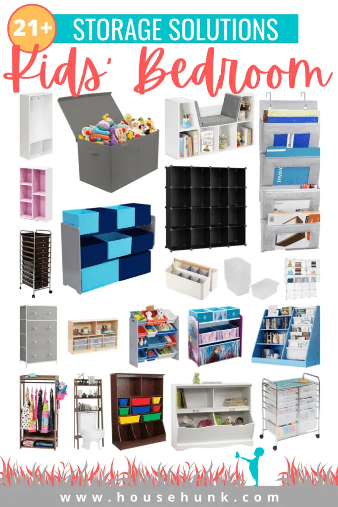 Essential Kids' Bedroom Storage