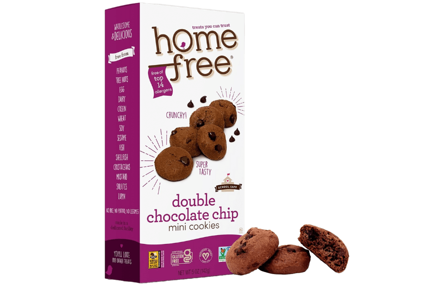 Homefree Mini Double Chocolate Chip Cookie