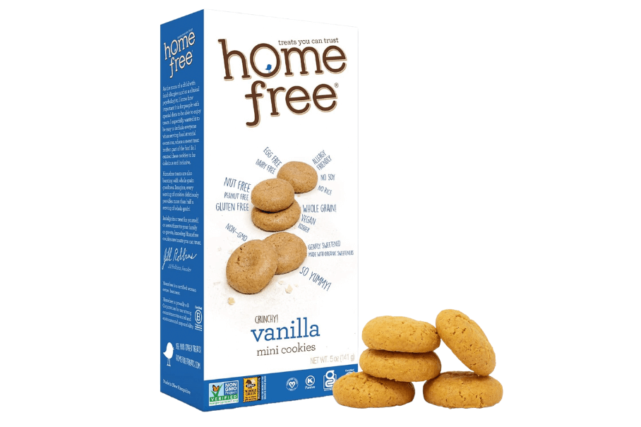 Homefree Mini Vanilla Cookies
