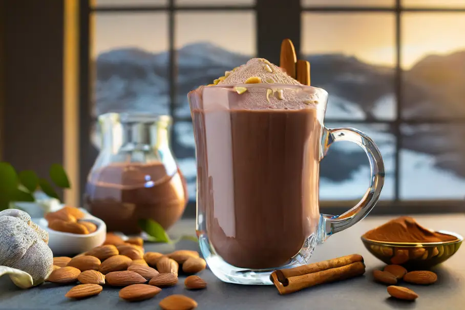 Homemade Almond Joy Hot Chocolate Mix Recipe