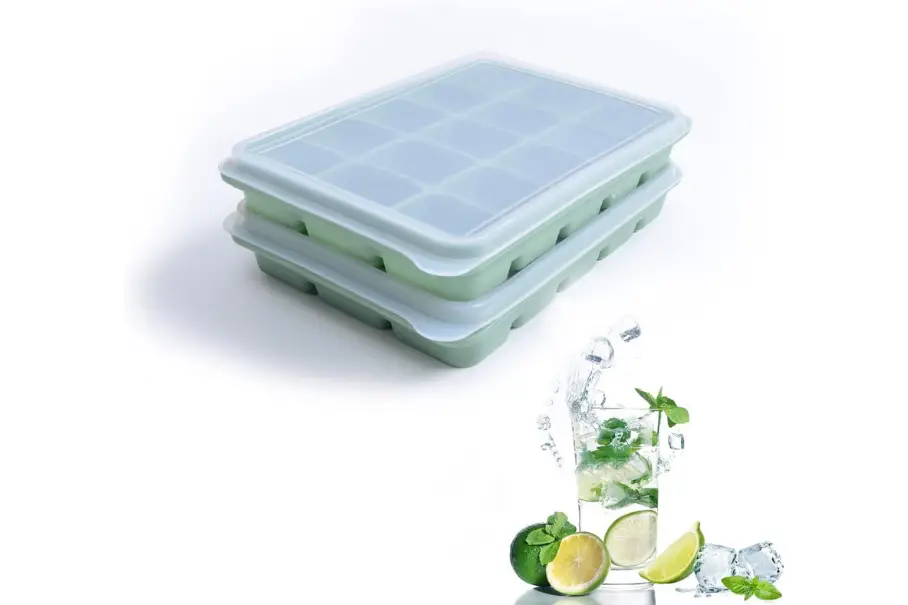 Ice Cube Molds with Removable Lid