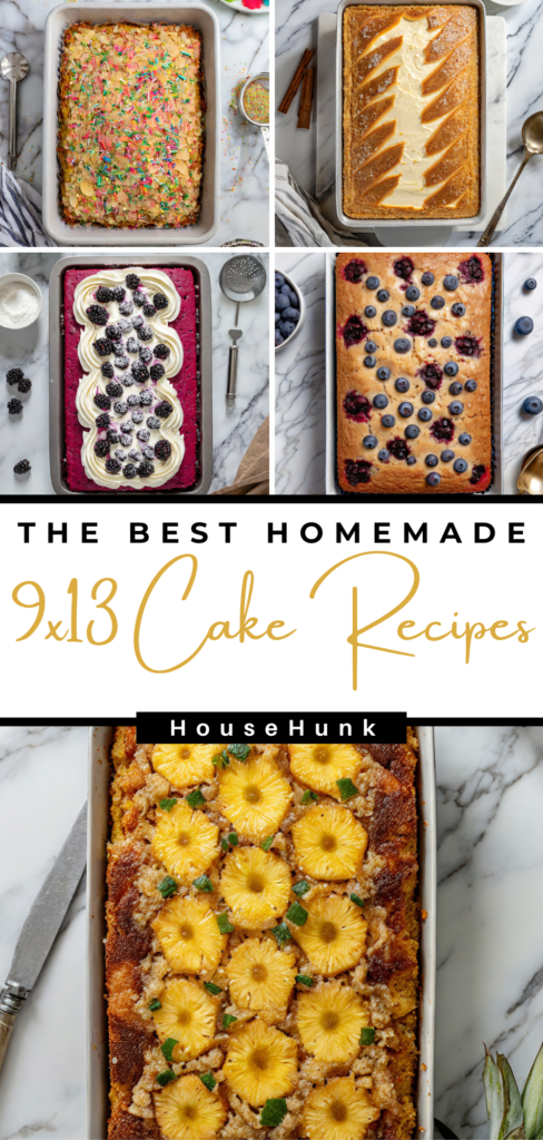 The Best Homemade 9x13 Cake Recipes