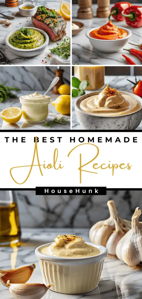 The Best Homemade Aioli Recipes