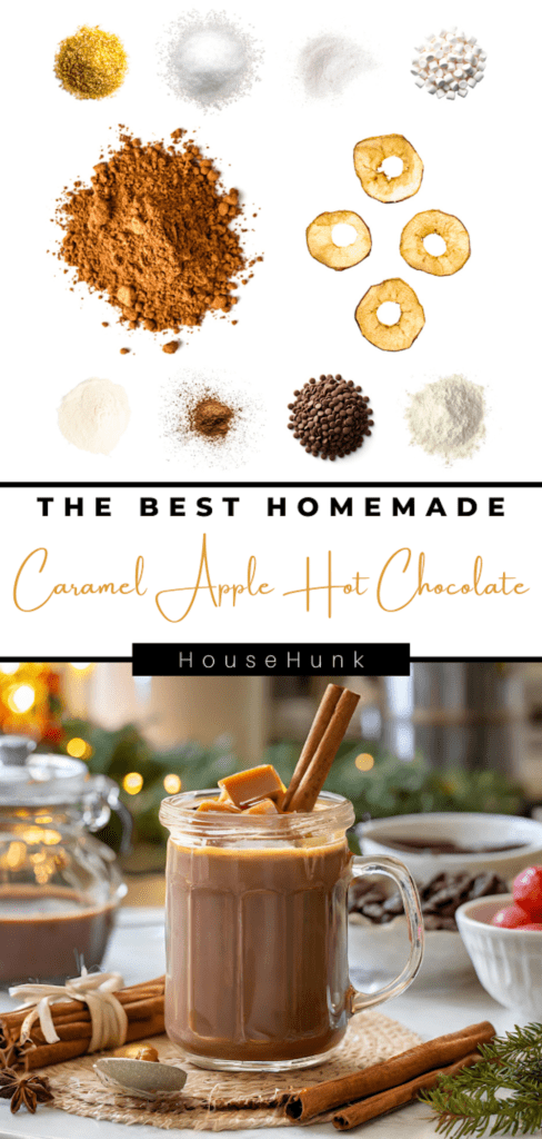 The Best Homemade Caramel Apple Hot Chocolate Mix-2
