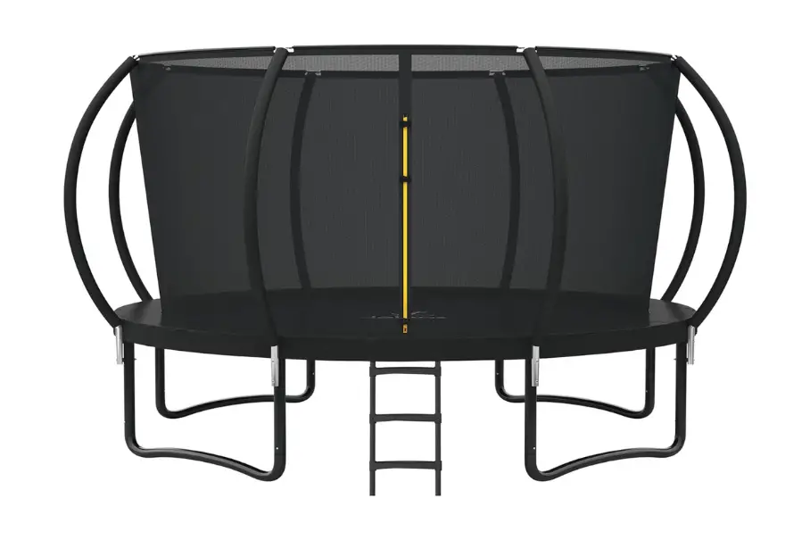 Trampolines with Enclosure Net and Ladder